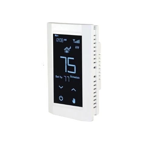 120 - 240V 16A Hoot Wifi Con programación Thermostat Double Pole White