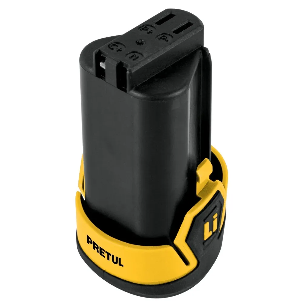 Baterí ión litio, 12 V para taladro compacto, Pretul con Garantí