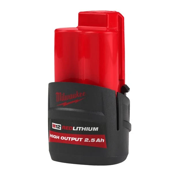 Baterí M12 HIGH OUTPUT 2.5Ah Milwaukee M12 HB2.5 Resistentes Derrames