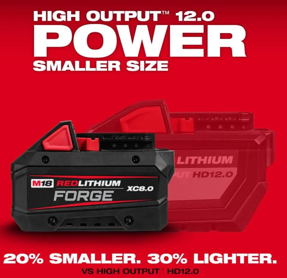 Baterí M18™ REDLITHIUM™ FORGE™ HD12.0 48-11-1813 Listas para Usar