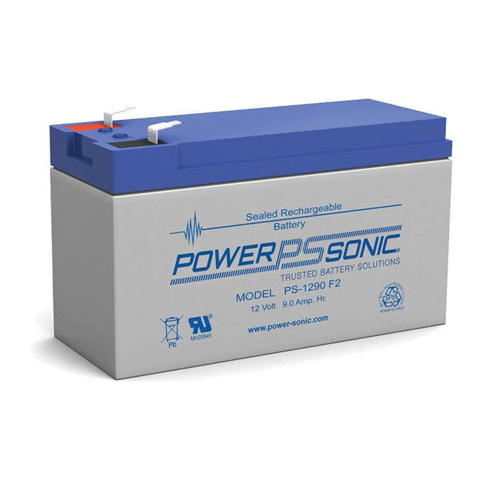 BATERÍ RECARGABLE DE ÁCIDO SELLADA 12v 9A POWERSONIC PS-1290 Listas para Usar