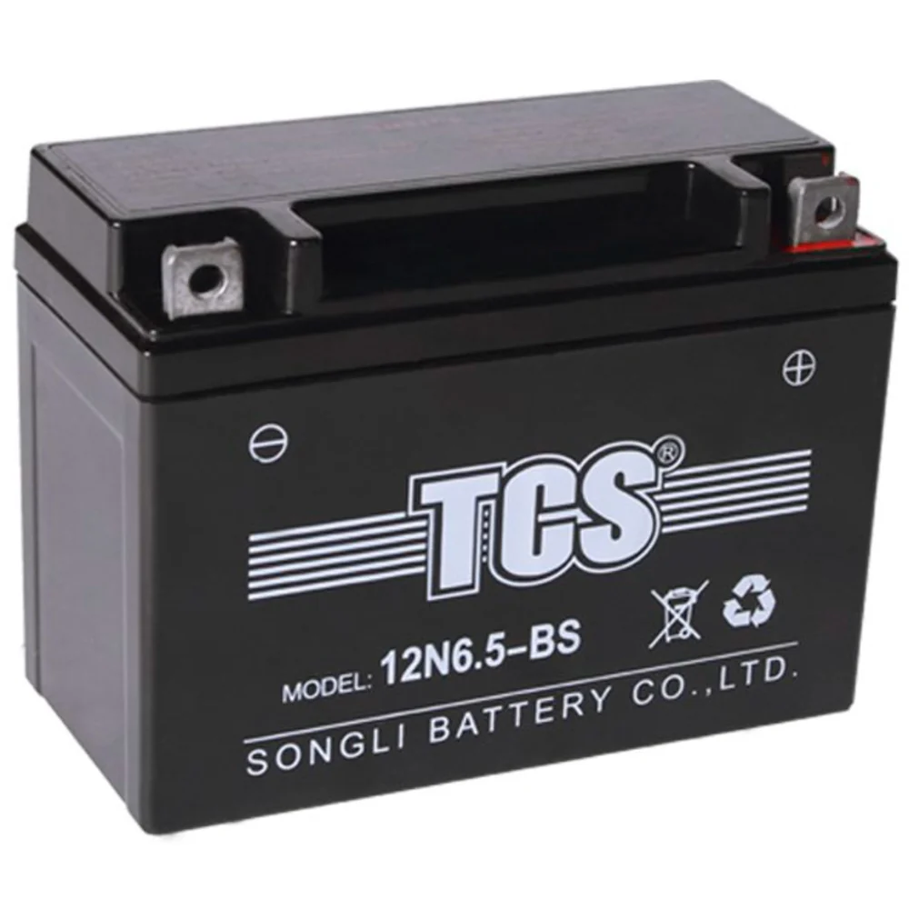Baterí TCS 12N6.5-BS Listas para Usar
