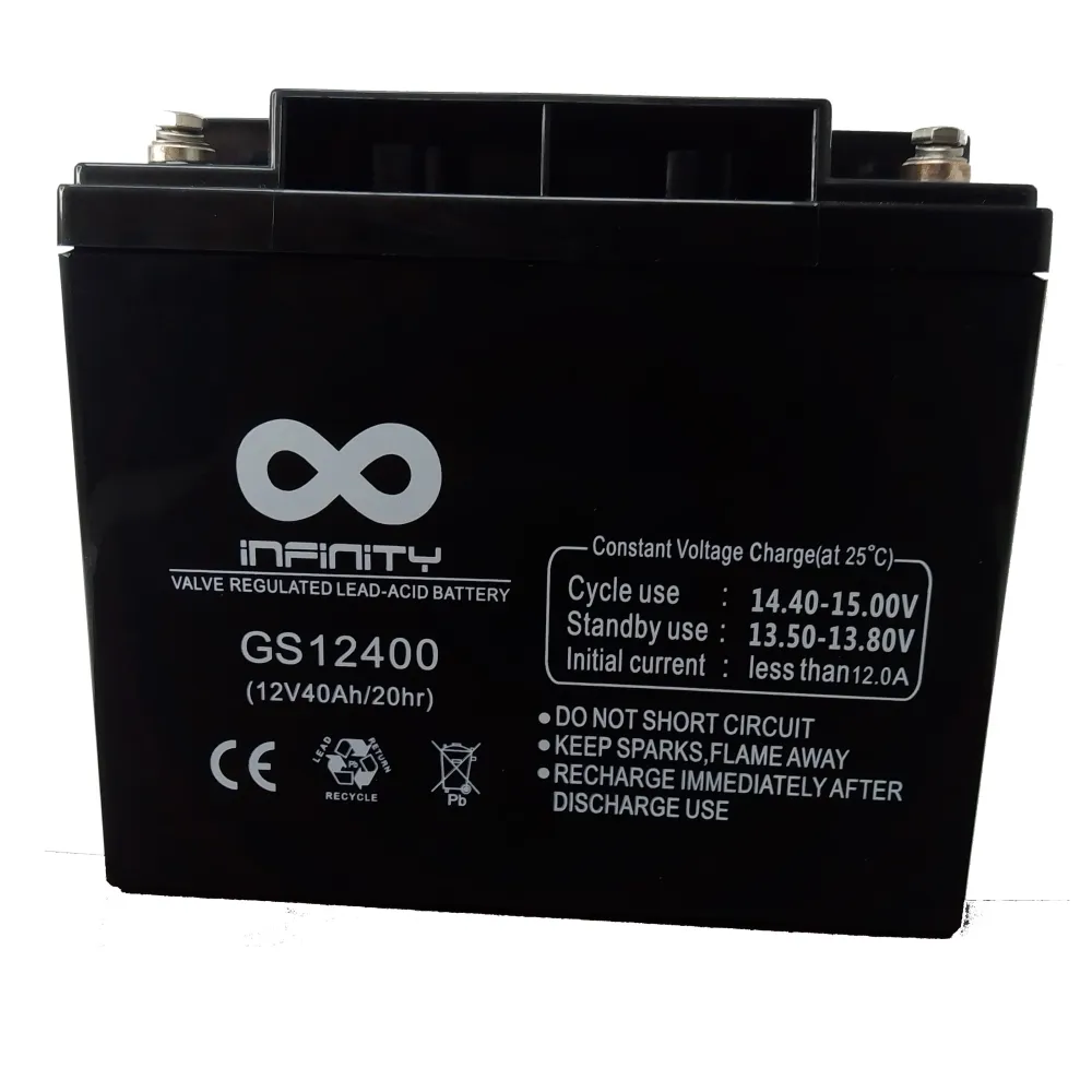 Baterías Infinity 12V 40Ah para Respaldo Energético de Elevado Rendimiento | Envío Rápido