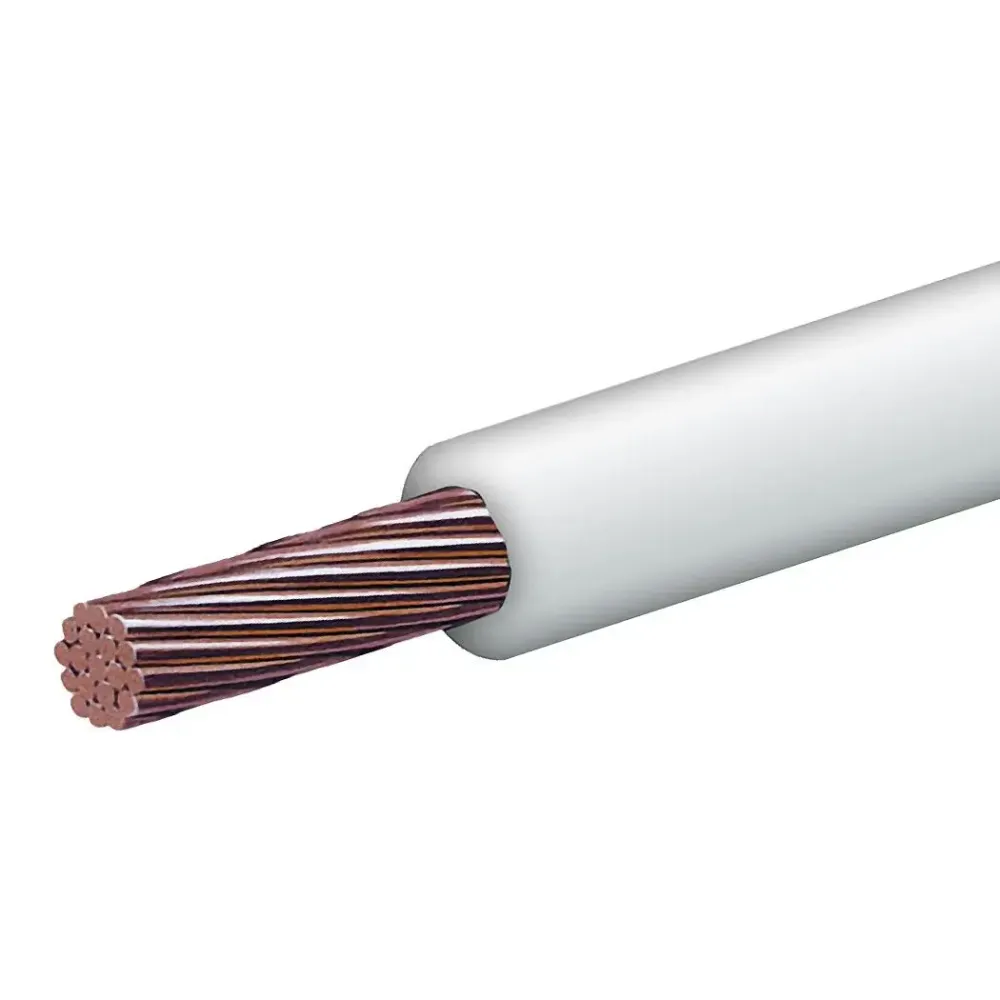 Cable dacon cal.12 Blanco con Tecnologí de Larga Duración
