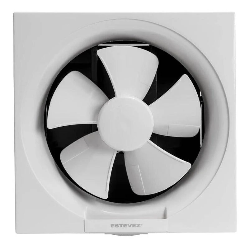 Certificadas CE Estevez Extractor de Aire con Reja Antirretorno de 12", Uso Industrial Para Pared / Ventana, Modelo 1712(eco)
