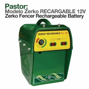 Certificadas CE PASTOR: MODELO ZERKO RECARGABLE 12V 17A/H