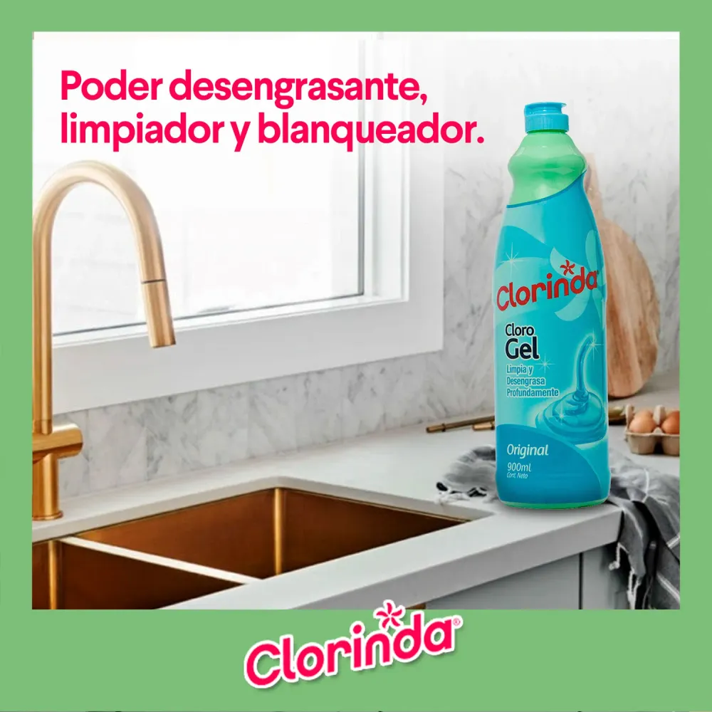 Clorinda Clorogel habitual 12 x 900 cc