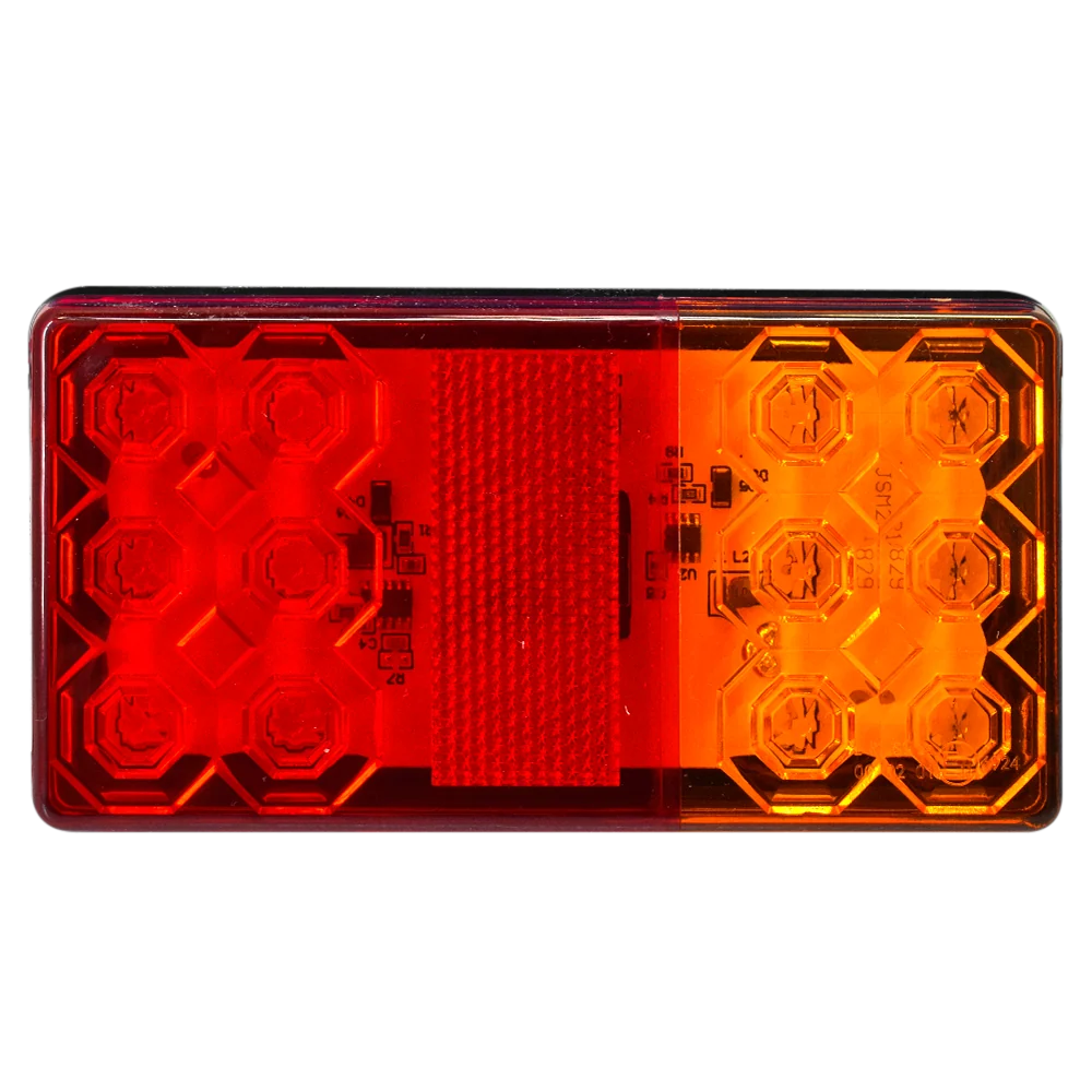 Faro Posterior Chico Rectangular 12 LED Bicolor 12V/24V HB