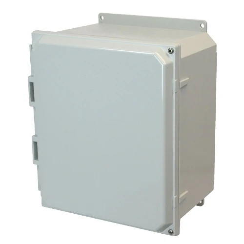 12 Inch Height Unicolor JIC Size Polycarbonate Non Metallic Enclosure AMP1206HF