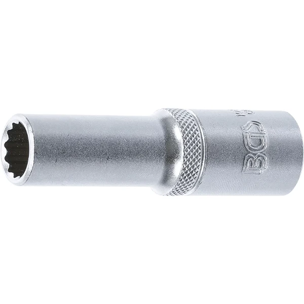 LLAVE DE VASO LARGA 12 CARAS | 1/2" | 12 MM Resistentes Derrames