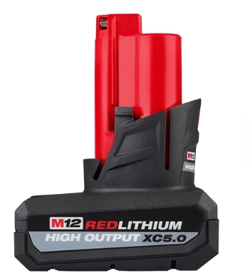 Pack de Pilas Baterí M12™ REDLITHIUM™ HIGH OUTPUT™ XC5.0