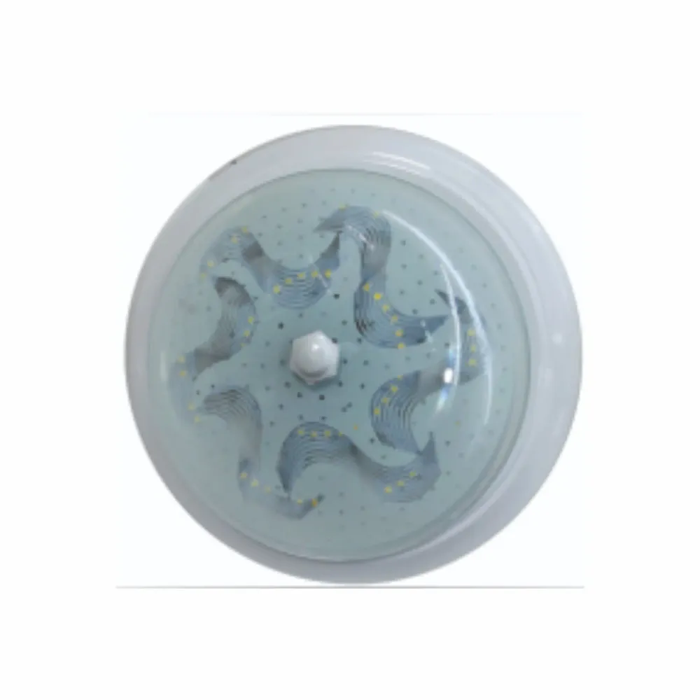 Plafon base chica pentagrama con led 12w luz blanca mca guzman Listas para Usar