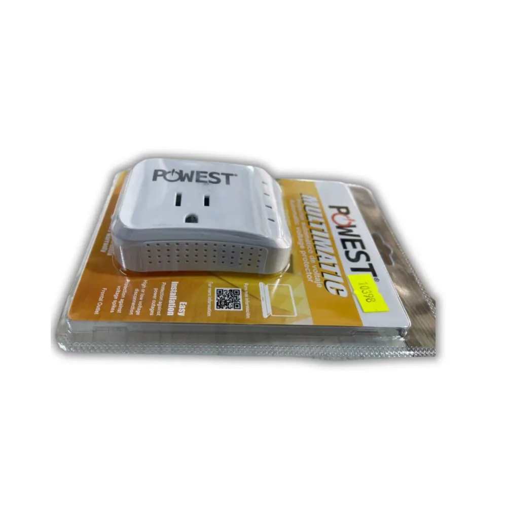 PROTECTOR DE VOLTAJE 120V MULTIMATIC con Tecnologí de Larga Duración
