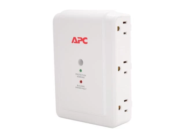 Protector de Voltaje APC / 6 Salidas / 120V. de Baja Autodescarga