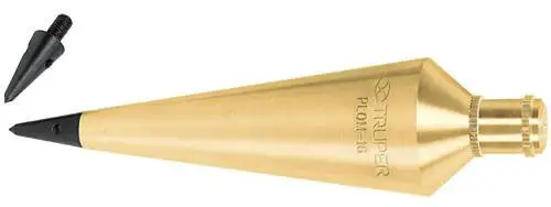 Recargables Premium Plomada de latón, 12 oz