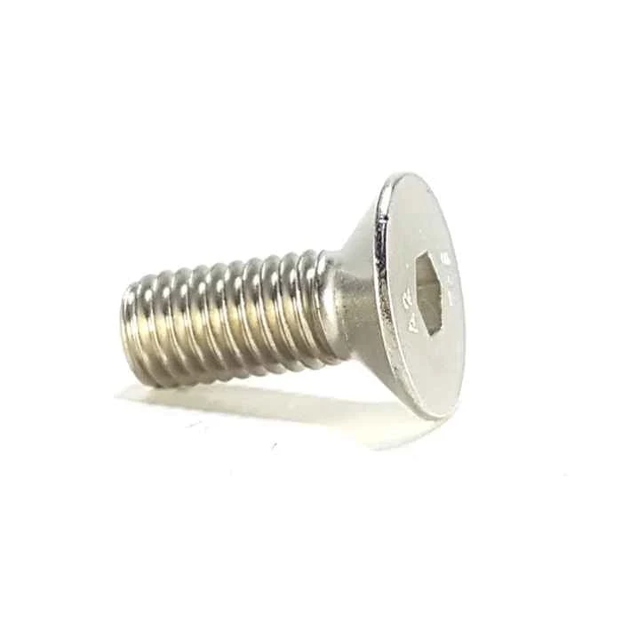 Tornillo Socket Plana Inoxidable A2 - M3 X 12