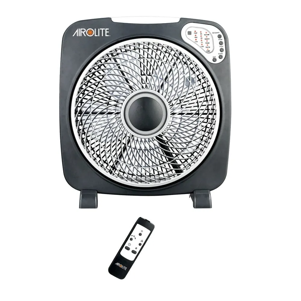 Ventilador Piso/Mesa 12' Con Control Y Timer | Recargables 1000 Veces |