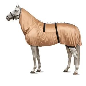 Cover Manta Eccema Protección UV con Cubre Cuello Íntegro y Protector de Barriga MARRÓN CLARO 95