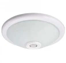 PLAFON CON SENSOR INTERNO con 2 casquillos E-27 con Luz UV