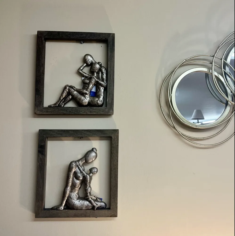 Cuadro pareja metal Petra Decora