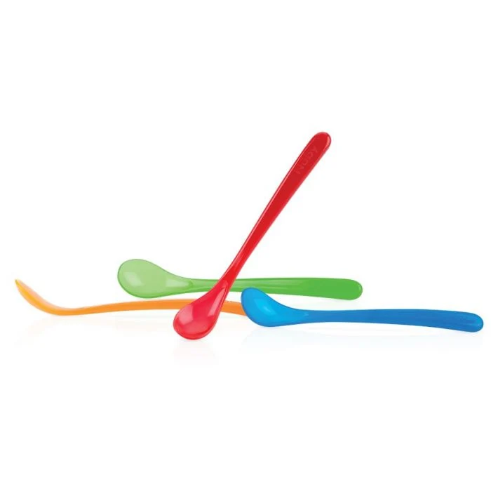 Cuchara de Mango Alargado - 4uds - 6m+ - Nuby