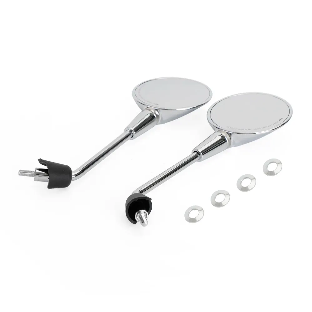 2017-2019 (EMEA) Vespa Primavera 50 4T 3V 25 km/h NOABS E4 Espejo Retrovisor Izquierdo/Derecho Cromado CM261901