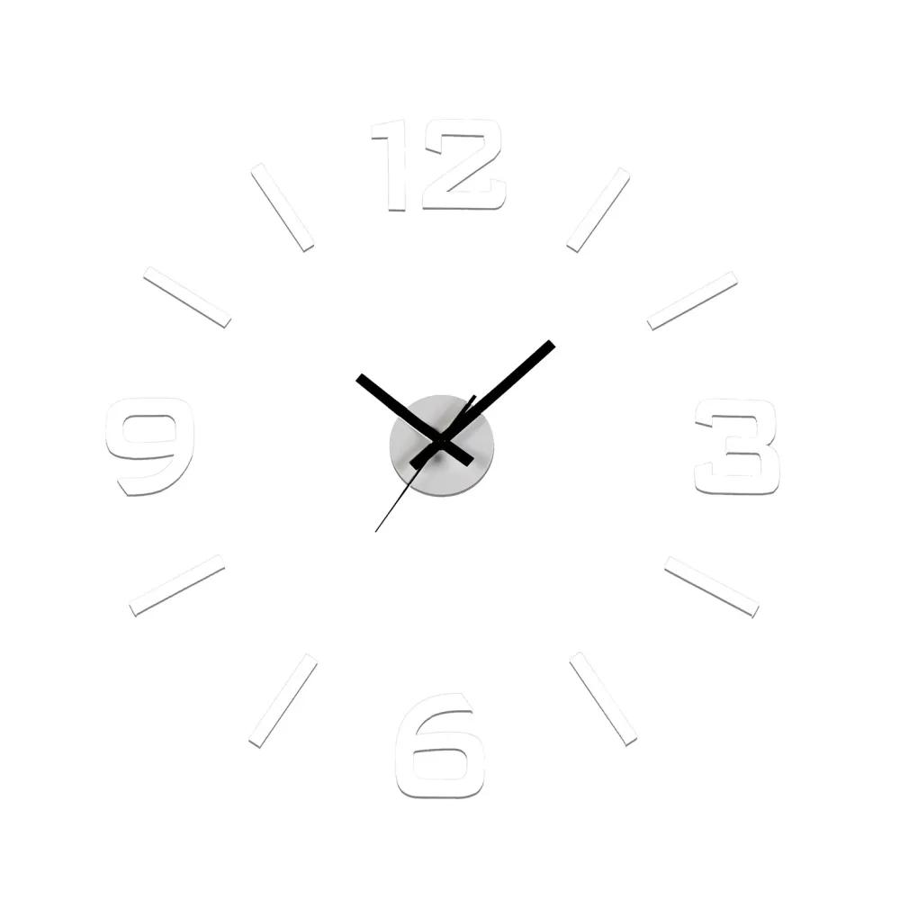 Reloj Pegatina Blanco 2B-04-C