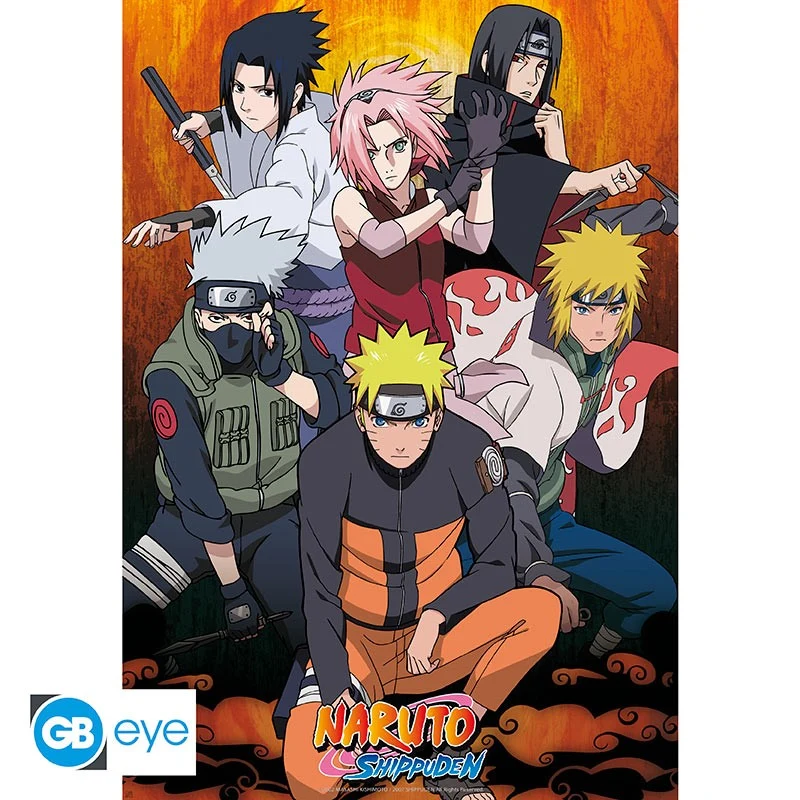 Naruto Shippuden - Poster Maxi 91.5X61 - Group ABYSTYLE