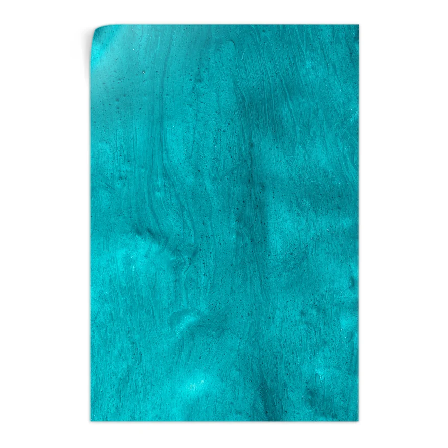 Acuarela Inspiración Verde Poster