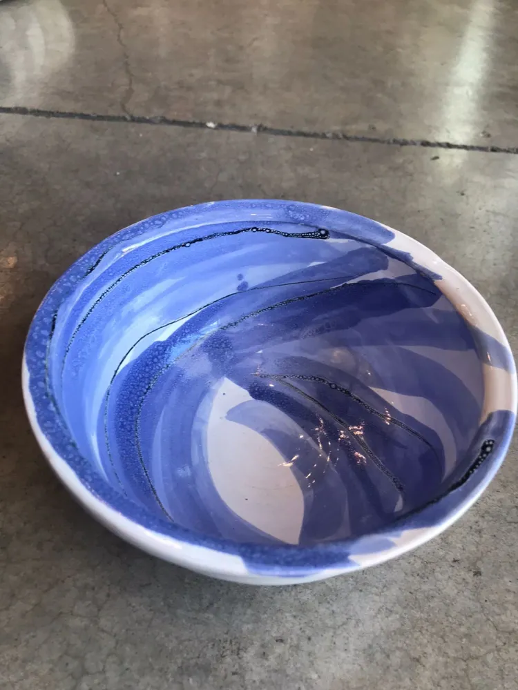 Bowl Grande Azul ANA FERRARIS