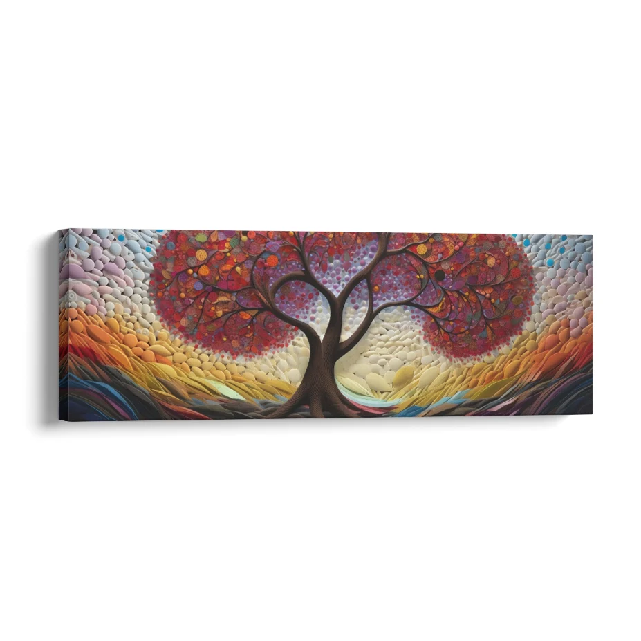 Arbol Rojo de la Vida Poster