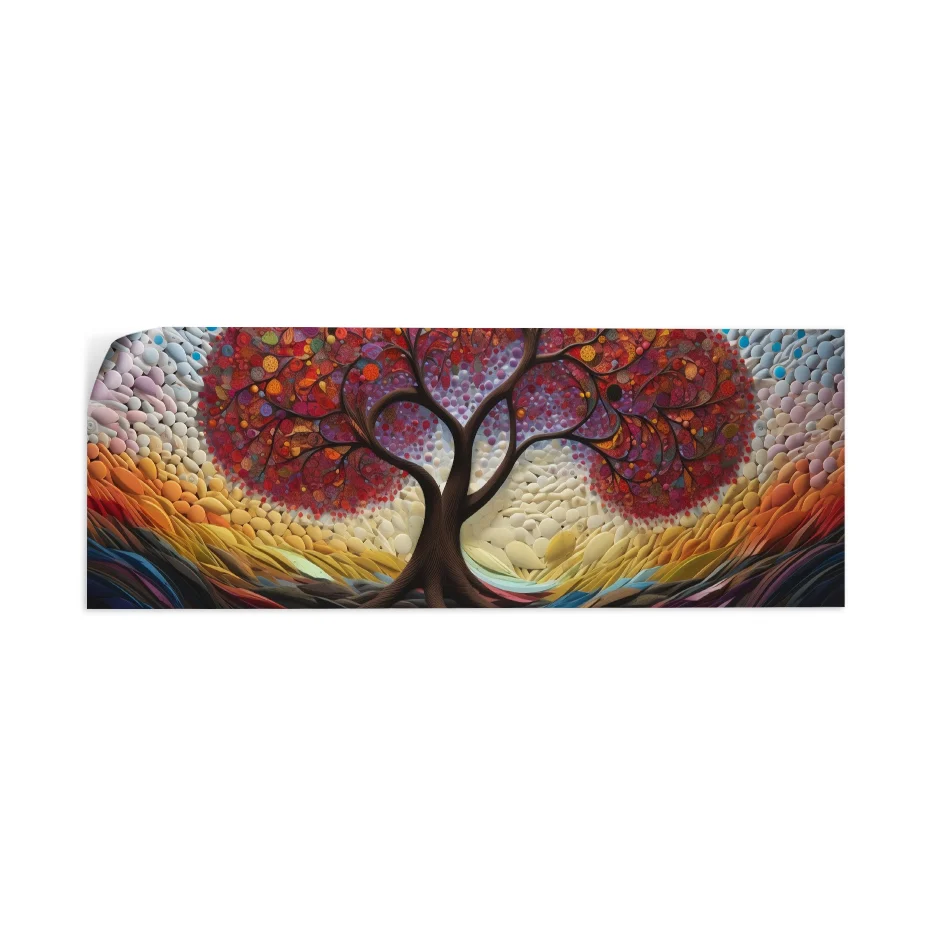 Arbol Rojo de la Vida Poster