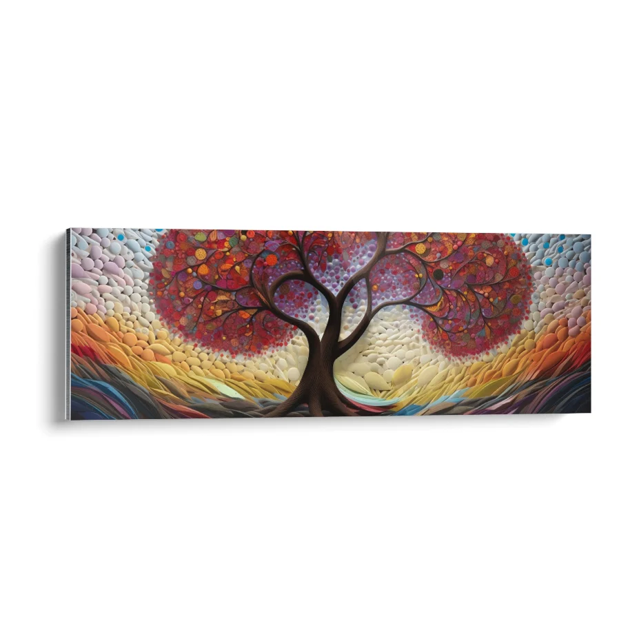 Arbol Rojo de la Vida Poster