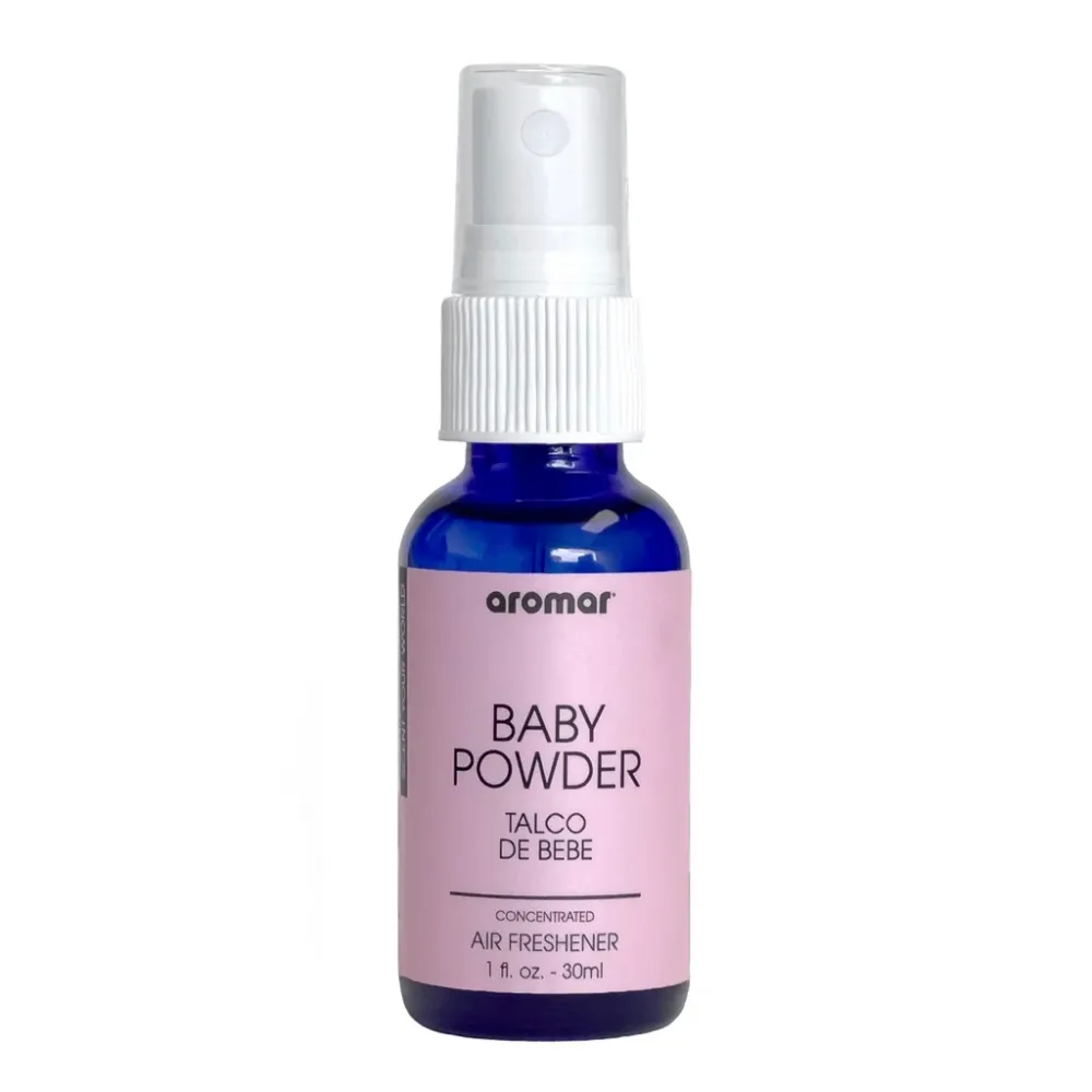 AMBIENTADOR EN SPRAY 1OZ -TALCO DE BEBE AROMAR