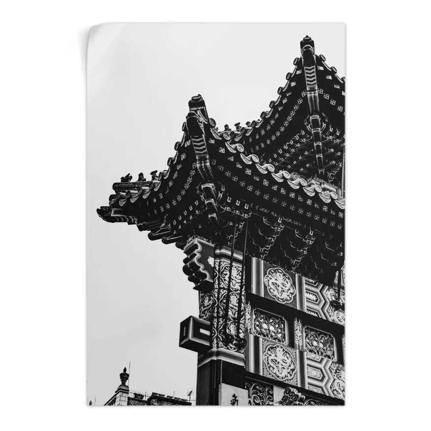Arquitectura China Poster