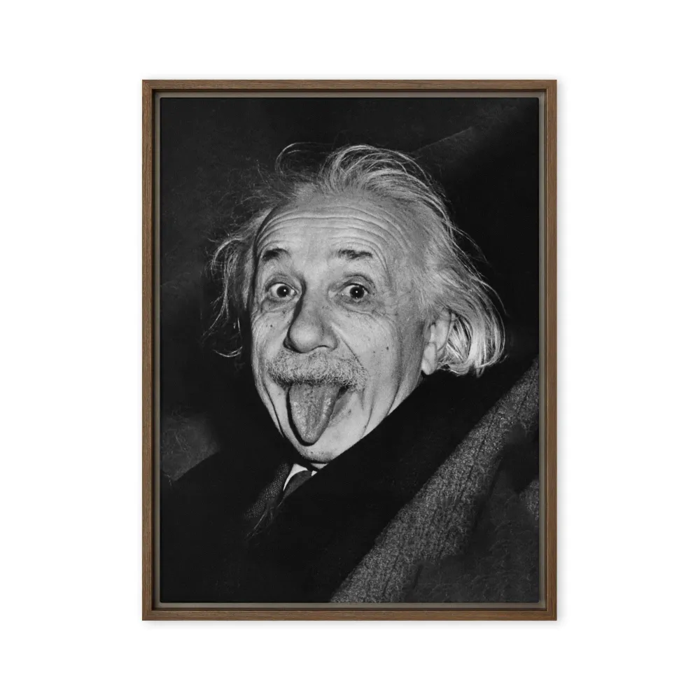 Cuadro - Lengua de Albert Einstein Arthur Sasse