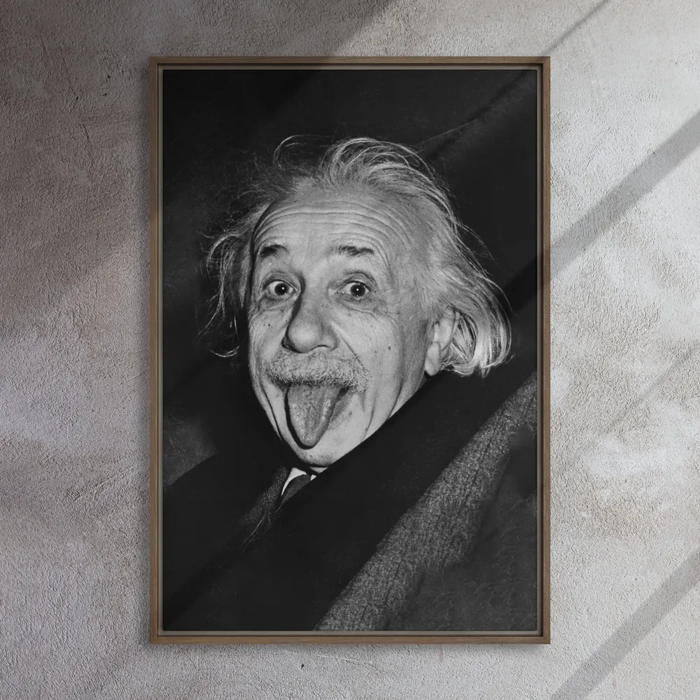 Cuadro - Lengua de Albert Einstein Arthur Sasse