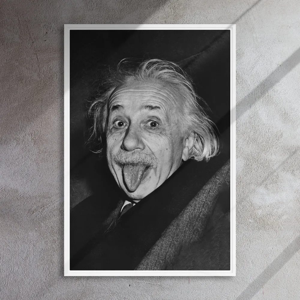 Cuadro - Lengua de Albert Einstein Arthur Sasse