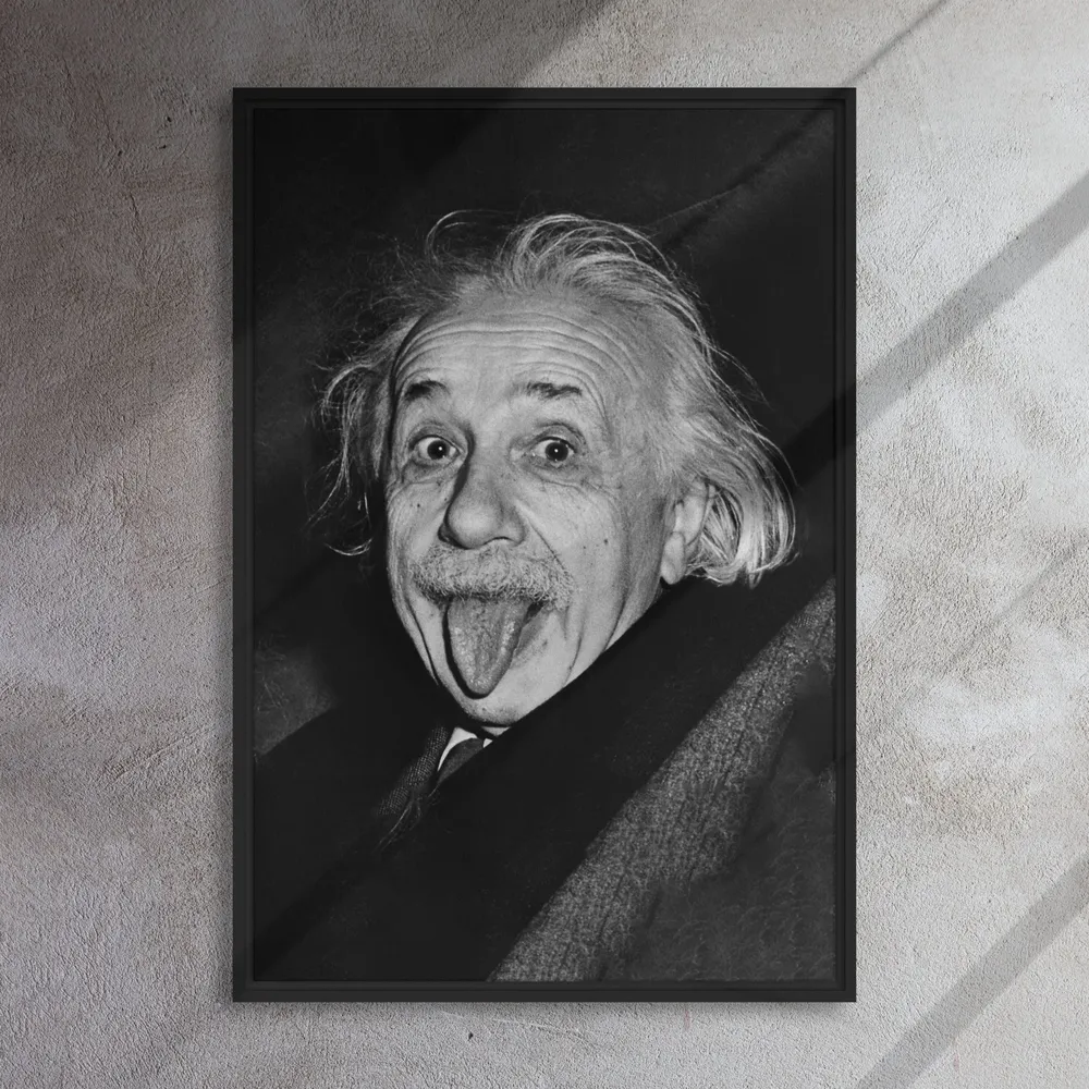 Cuadro - Lengua de Albert Einstein Arthur Sasse
