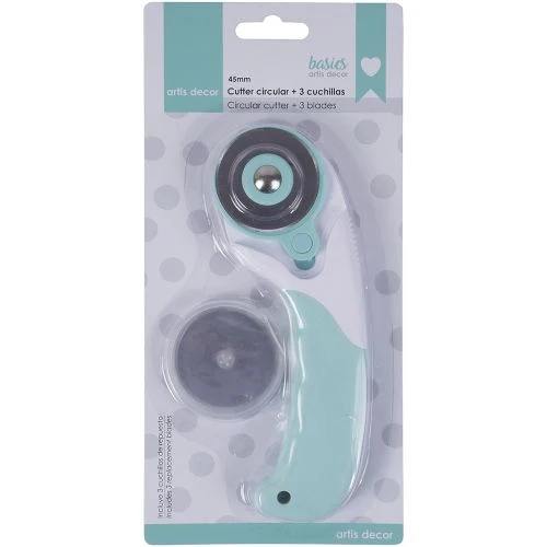 Pack Cutter Circular + Cuchillas 45 MM Artis Decor