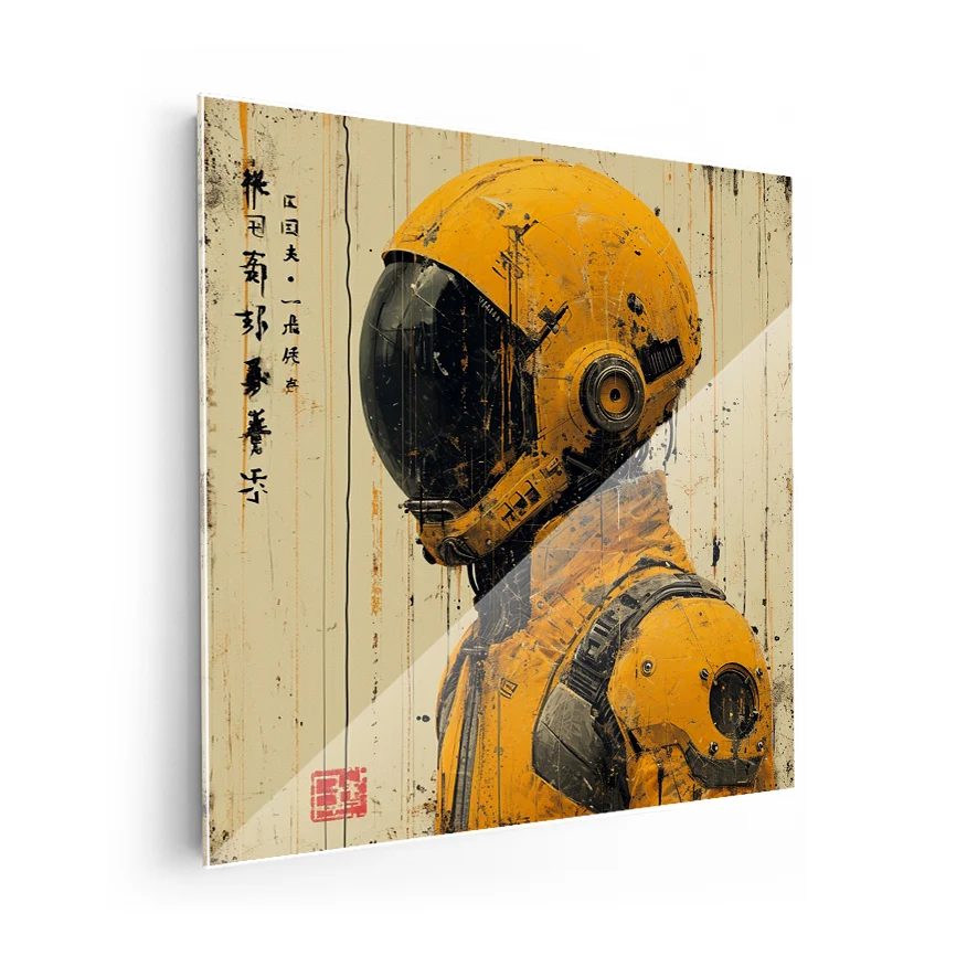 Astronauta Japonés Poster