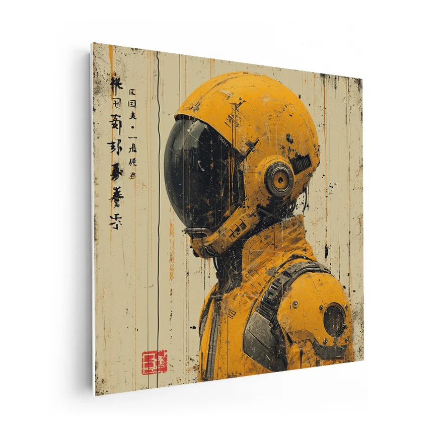 Astronauta Japonés Poster