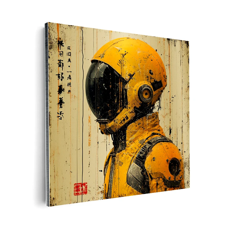 Astronauta Japonés Poster