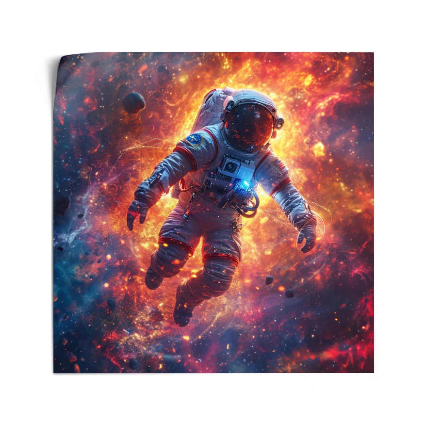 Astronauta Universo Poster