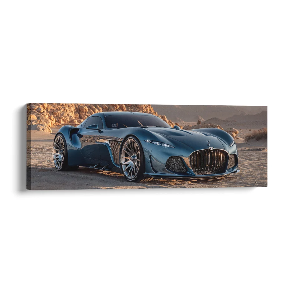 Auto Concepto de Lujo Poster