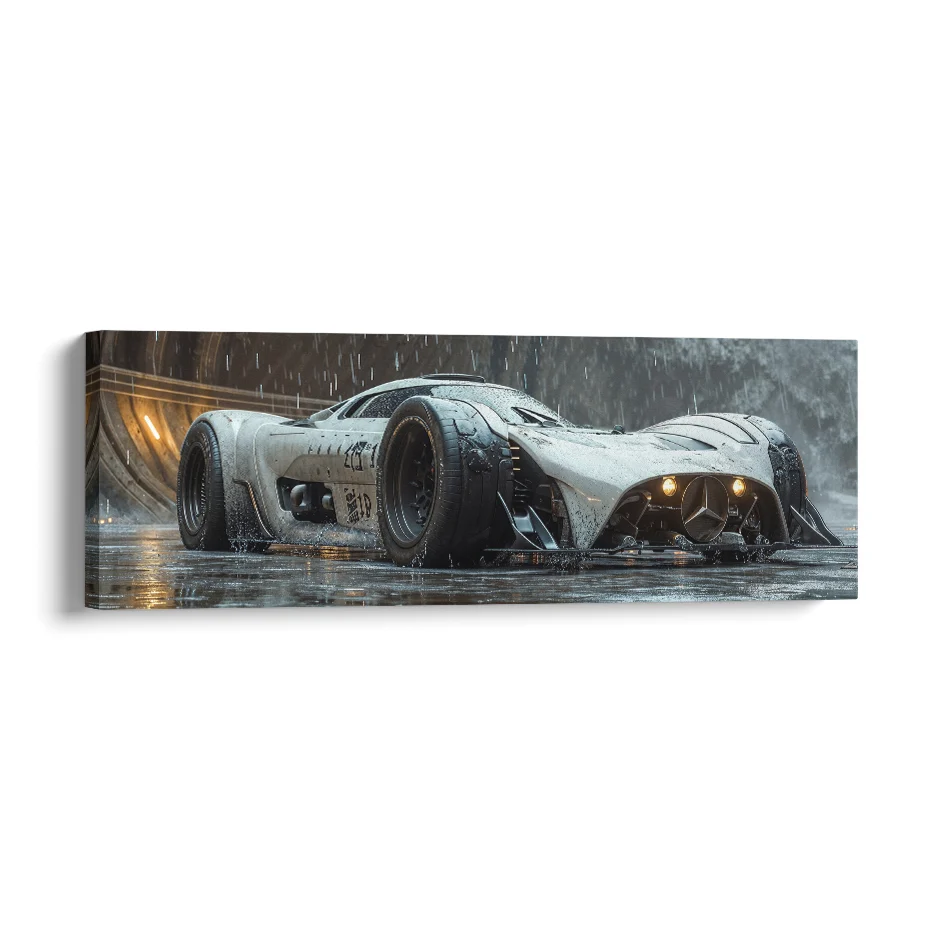 Auto Concepto Mercedes Poster