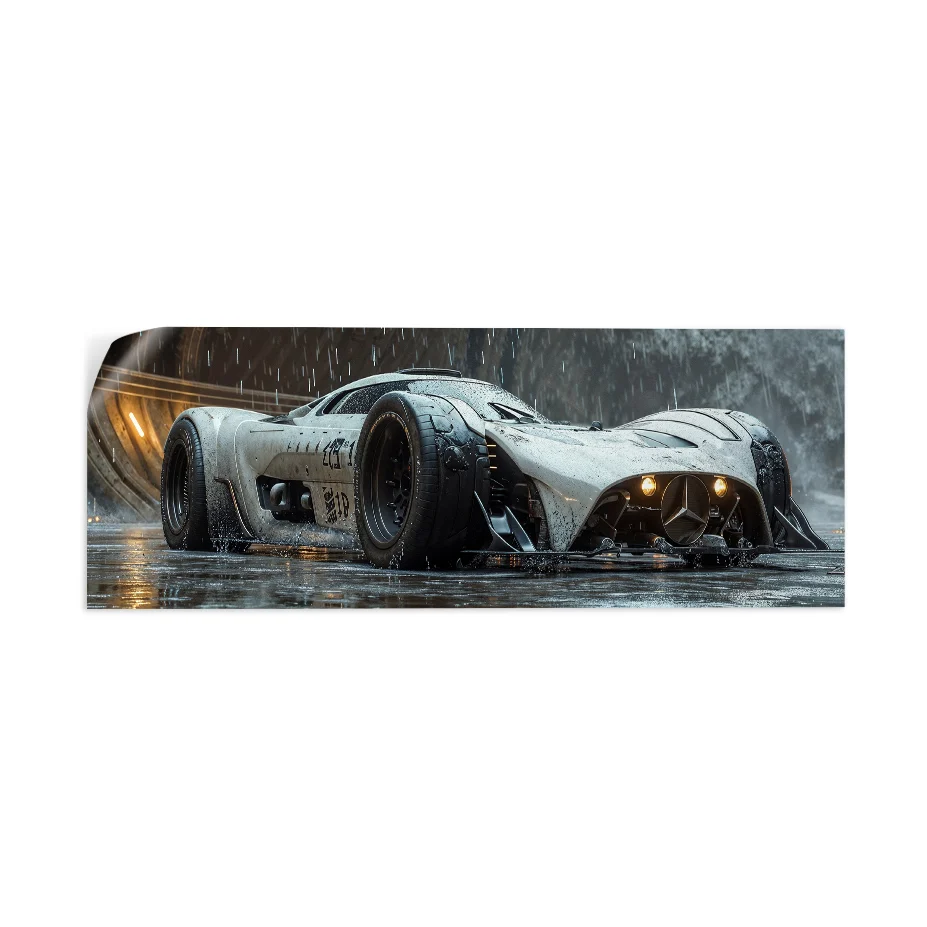 Auto Concepto Mercedes Poster