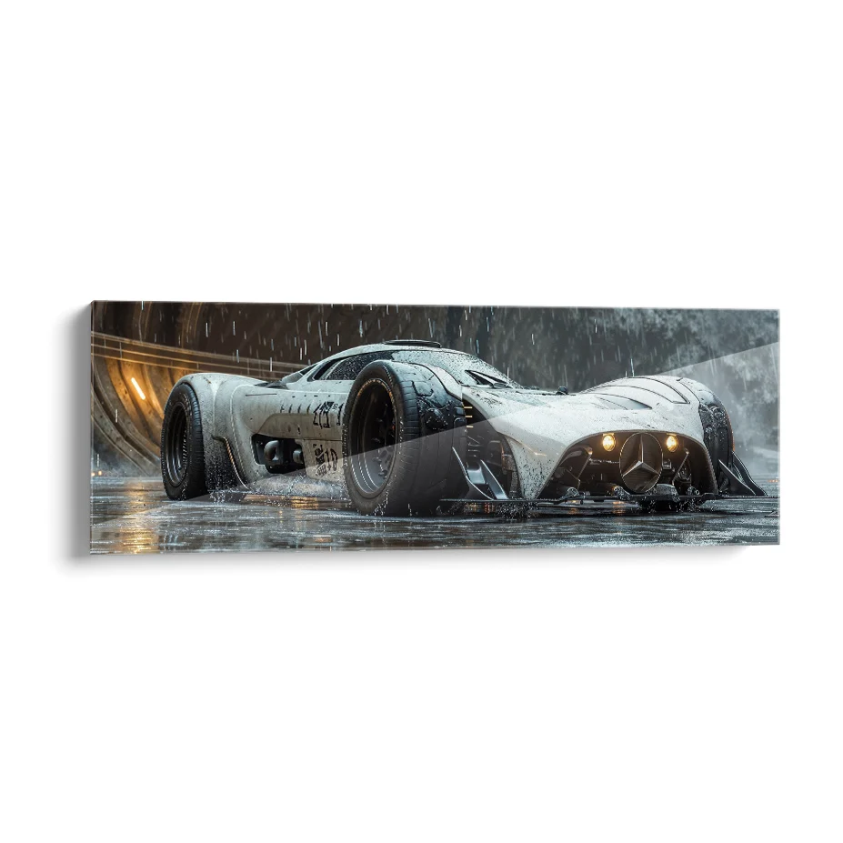 Auto Concepto Mercedes Poster
