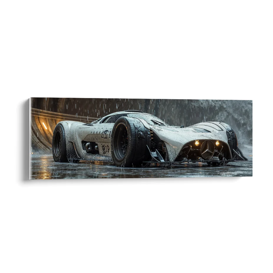Auto Concepto Mercedes Poster