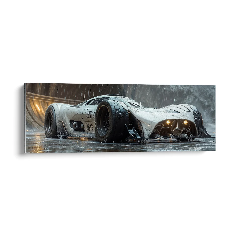 Auto Concepto Mercedes Poster